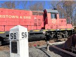 Morristown & Erie Power on the Whippany RR Museum Polar Express Train 